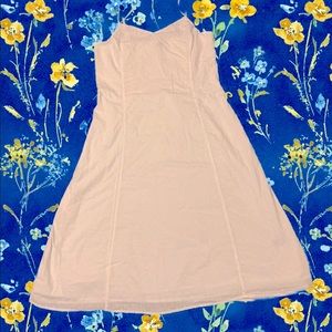 White Cotton Sundress S: L